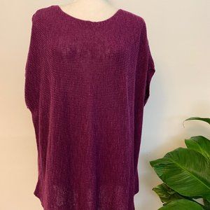 Eileen Fisher Organic-Fabric Slouchy Sweater